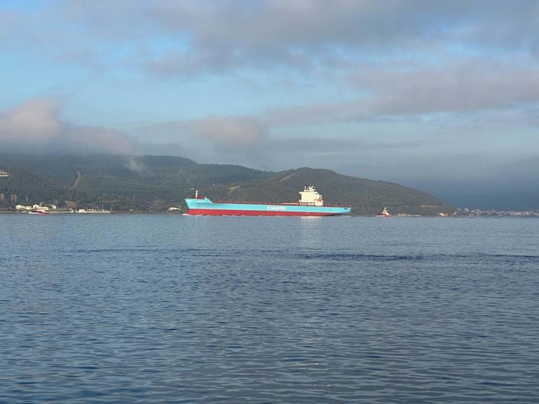 Çanakkalede gemi arızası normale döndü