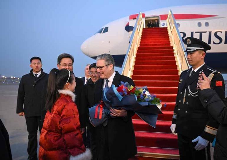 İngiltere Başbakanı Starmer, Çinde