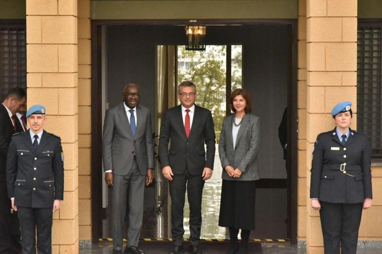 KKTC Cumhurbaşkanı Erhürman, GKRY lideri Hristodulidis ile görüştü