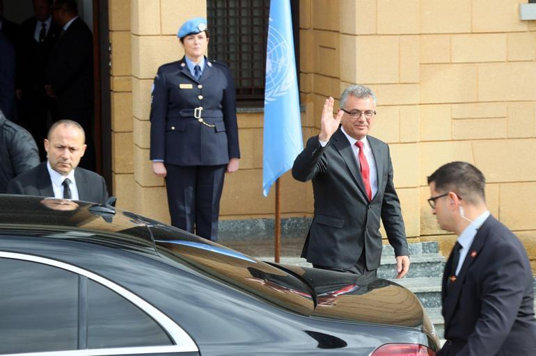 KKTC Cumhurbaşkanı Erhürman, GKRY lideri Hristodulidis ile görüştü