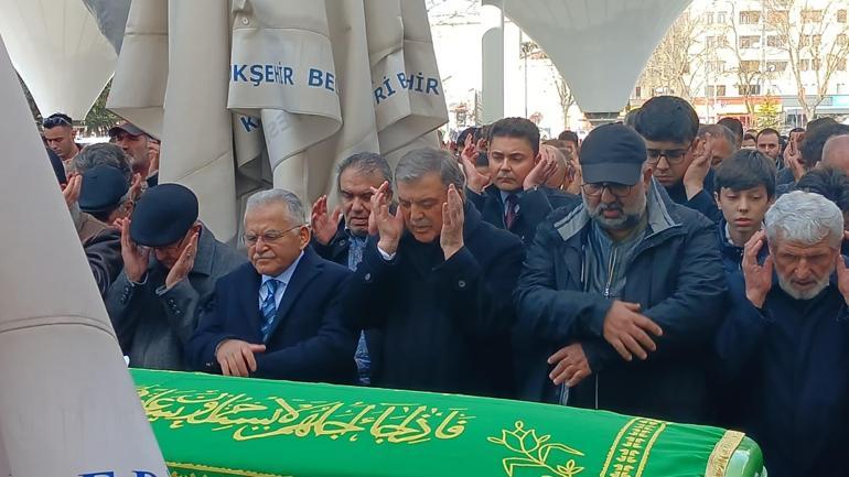 Abdullah Gül, yengesinin cenazesine katıldı