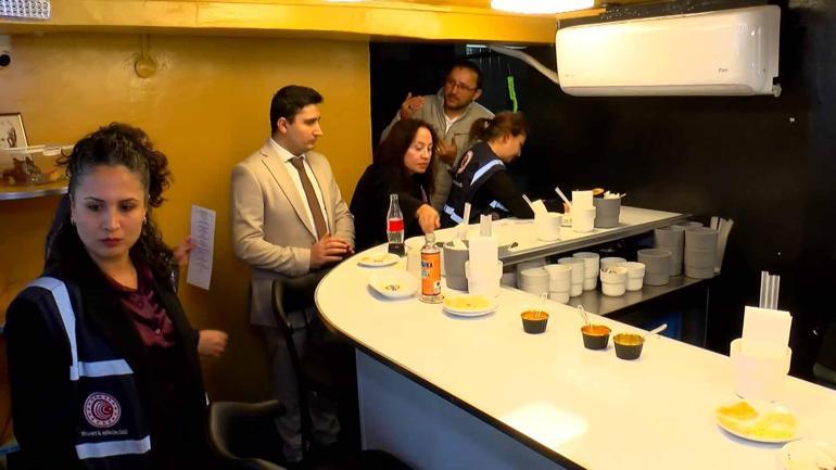 Sarıyerde referans ile müşteri alan hamburgerci denetlendi