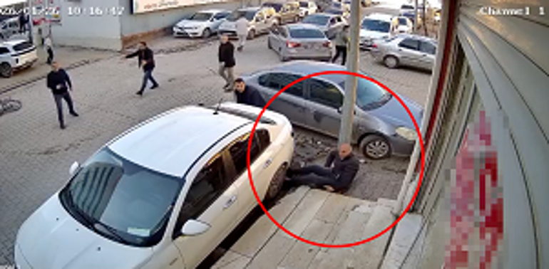 Mardin’de hastane önündeki silahlı kavgaya ait kamera görüntüsü ortaya çıktı