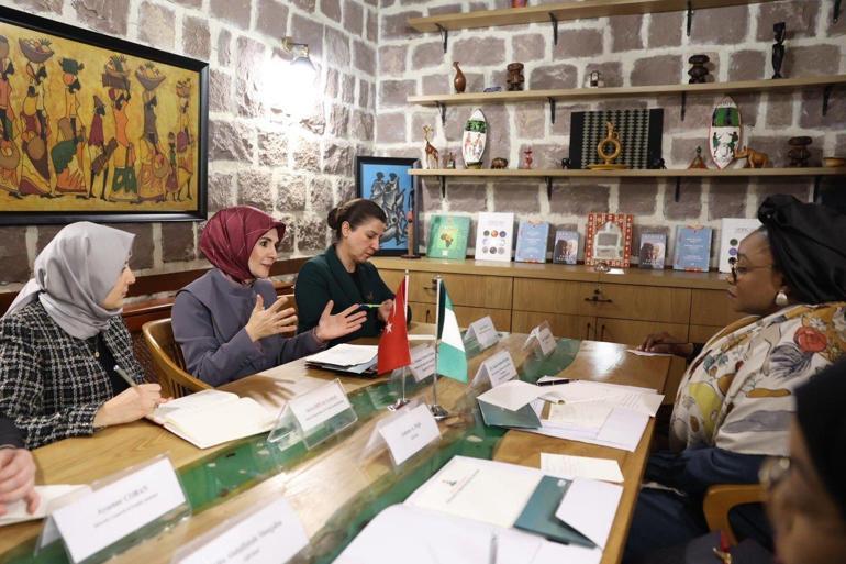 Bakan Göktaş, Nijeryalı mevkidaşı Imaan Sulaıman ile bir araya geldi