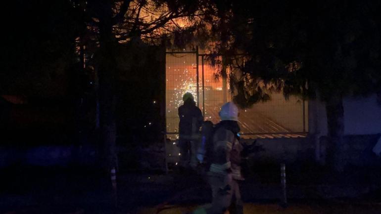 Bursada kimyasal yüzey kaplama fabrikasında yangın