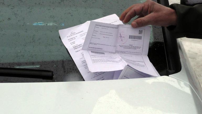 Gitmediği Ankaradan hafif ticari aracına, kamyonet olarak trafik cezası geldi