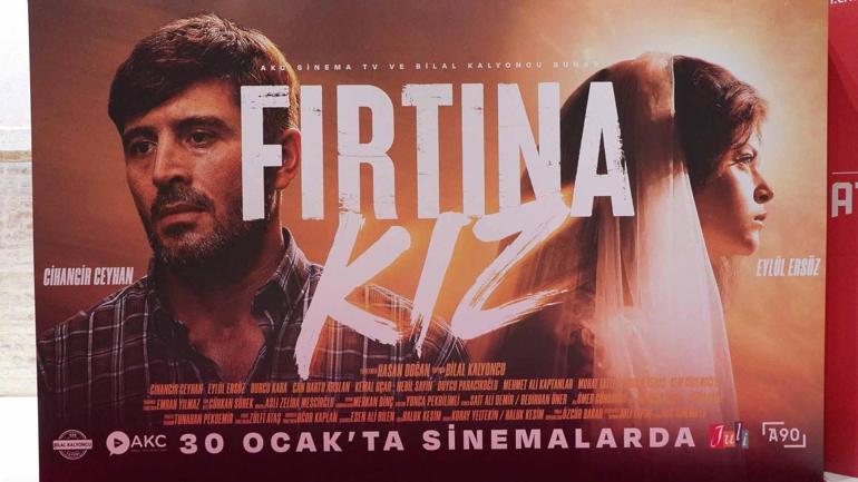 30 Ocakta vizyona girecek olan Fırtına Kız’ın galası yapıldı