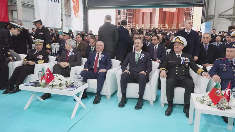 Bakan Güler: Gemiler, Portekiz donanmasının barış, istikrar ve kriz yönetimi kapasitesini daha da ileriye taşıyacak