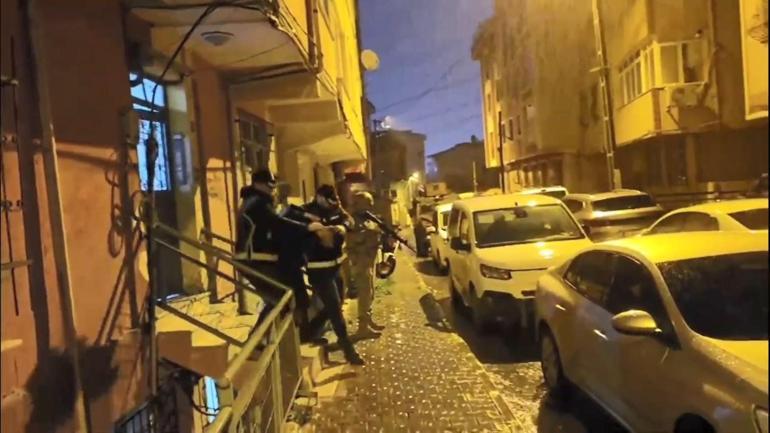 İstanbulda motosikletli suç örgütüne operasyon: 10 şüpheli yakalandı