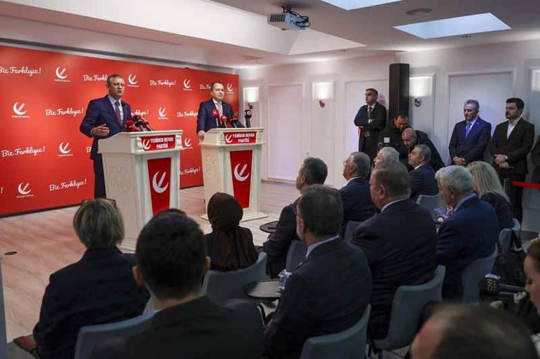 Özgür Özel’den Fatih Erbakana ziyaret