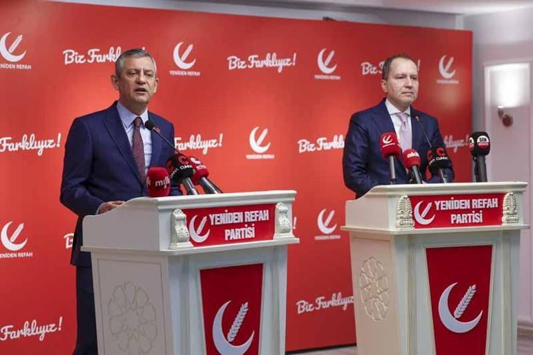 Özgür Özel’den Fatih Erbakana ziyaret