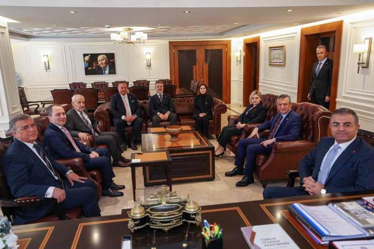 Özgür Özel’den Fatih Erbakana ziyaret