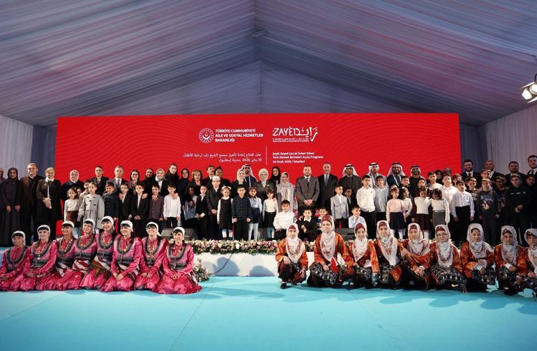 Emine Erdoğan: Şeyh Zayed Çocuk Evleri Sitesi Ek Yaşam Birimleri’nin hayırlı olmasını diliyorum