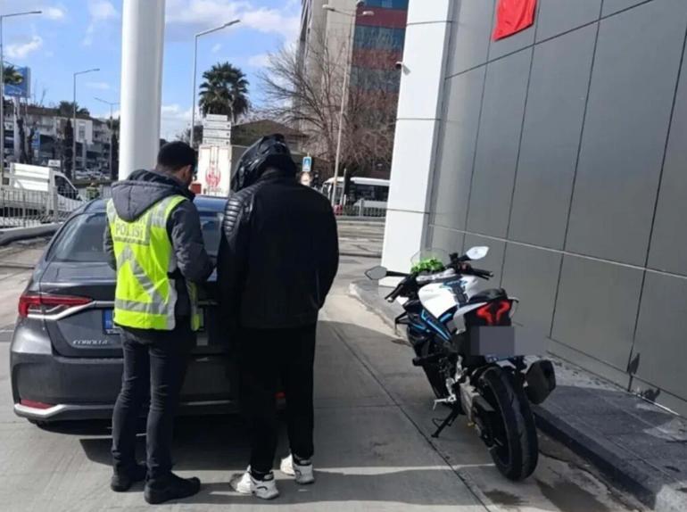 Motosikletiyle trafiği tehlikeye atıp, bu anların görüntülerini sanal medya paylaşan sürücüye ceza