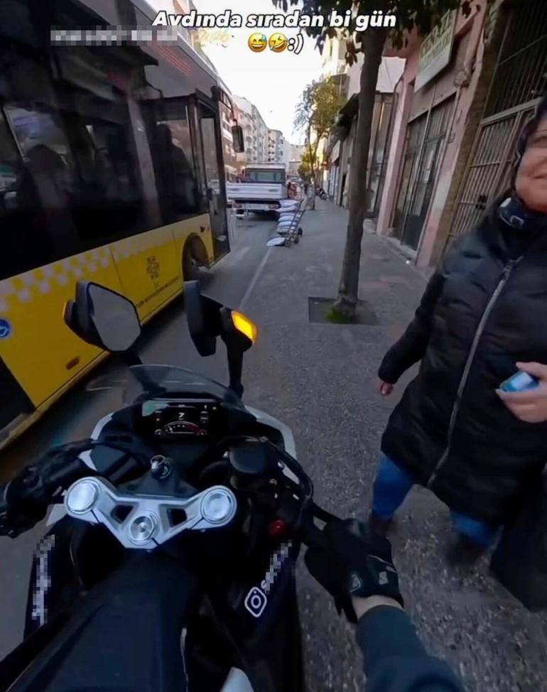 Motosikletiyle trafiği tehlikeye atıp, bu anların görüntülerini sanal medya paylaşan sürücüye ceza