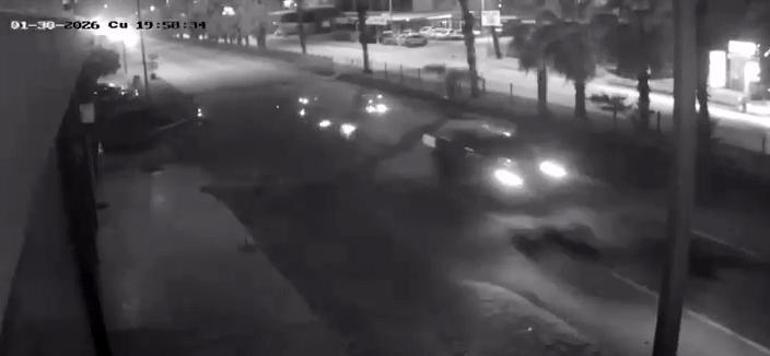 Emekli polis memuru kazada hayatını kaybetti; o anlar kamerada