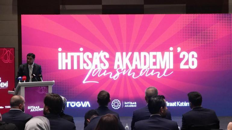 Bakan Fidan TÜGVA İhtisas Akademisi 2026 Lansmanına katıldı