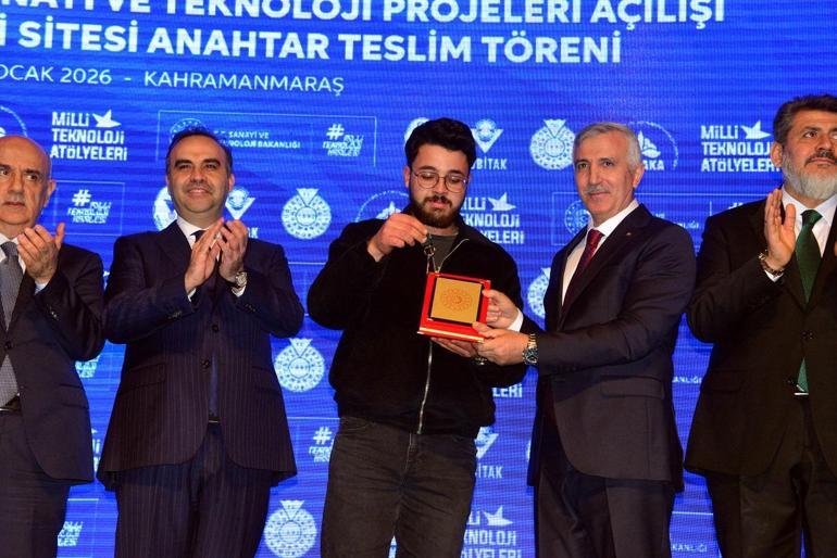 Bakan Kacır, Kahramanmaraş’ta 6,4 milyar liralık 18 projenin açılışını yaptı