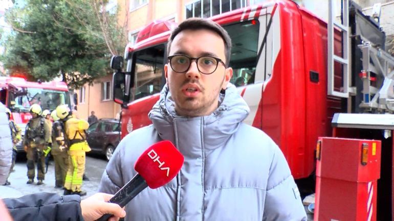 Bayrampaşada restoranın bacasında yangın çıktı; bina tahliye edildi