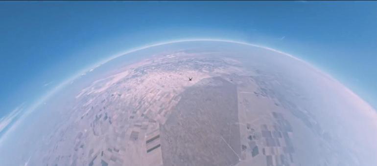 MSBden 9 bin feetten paraşüt atlayışı paylaşımı