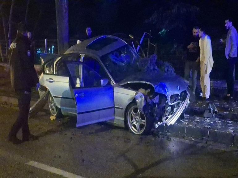 Otomobilin ağaca çarptığı kazada yaralanan Mert Can, 21 gün sonra hayatını kaybetti