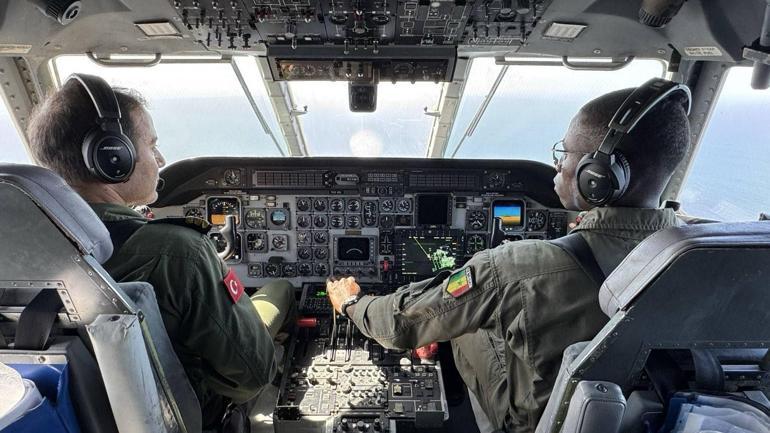 Deniz Kuvvetlerinden Senegal hava sahası ve deniz yetki alanlarında eğitim uçuşu