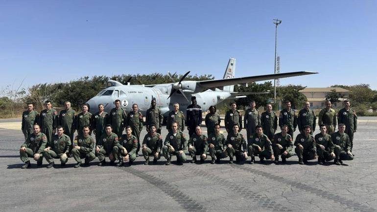 Deniz Kuvvetlerinden Senegal hava sahası ve deniz yetki alanlarında eğitim uçuşu