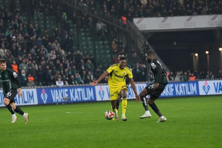 Fenerbahçeden deplasmanda 3 puan