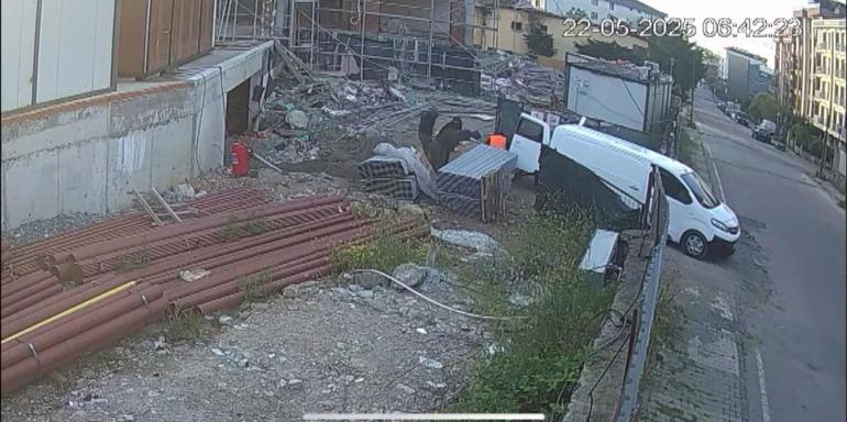 İstanbul’da inşaatlardan bakır kablo hırsızlığı kamerada; 9 kişi tutuklandı