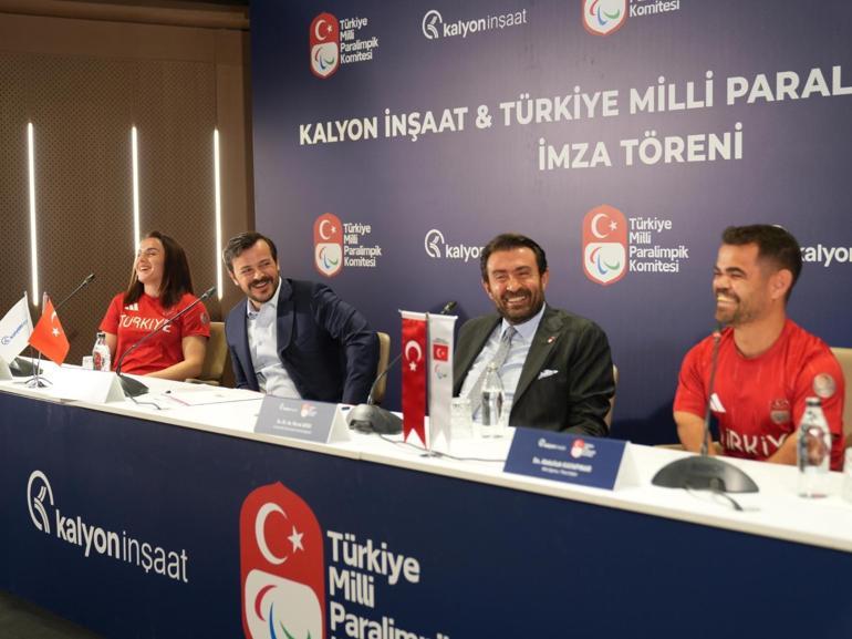 Türkiye Milli Paralimpik Komitesi ile Kalyon İnşaat arasında ana sponsorluk anlaşması imzalandı
