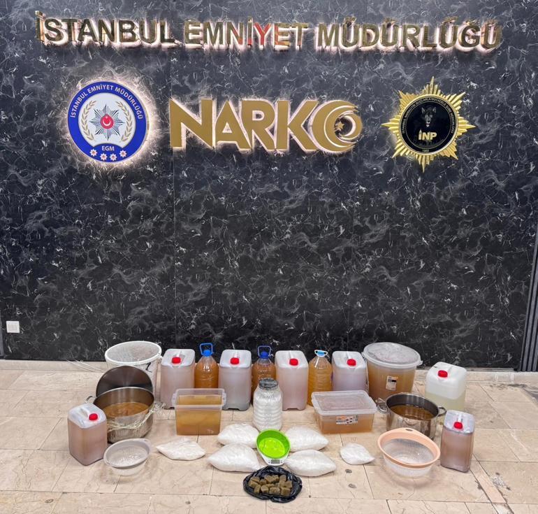 Esenyurtta düzenlenen operasyonda 154 kilogram uyuşturucu ele geçirildi