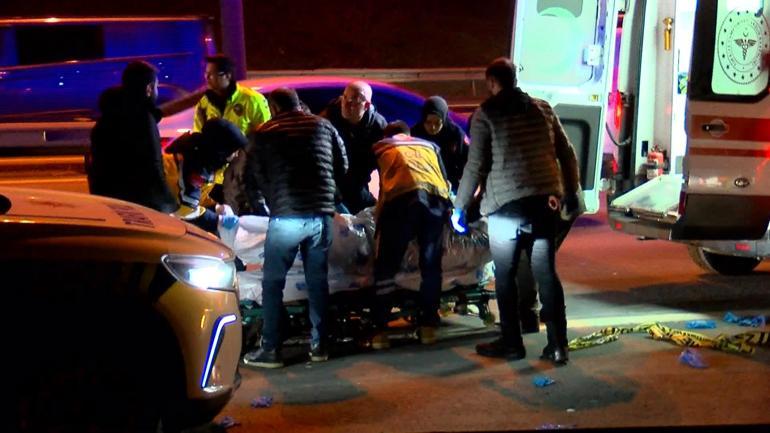 Başakşehir TEM Otoyolunda TIRa çarpan motosikletin sürücüsü öldü