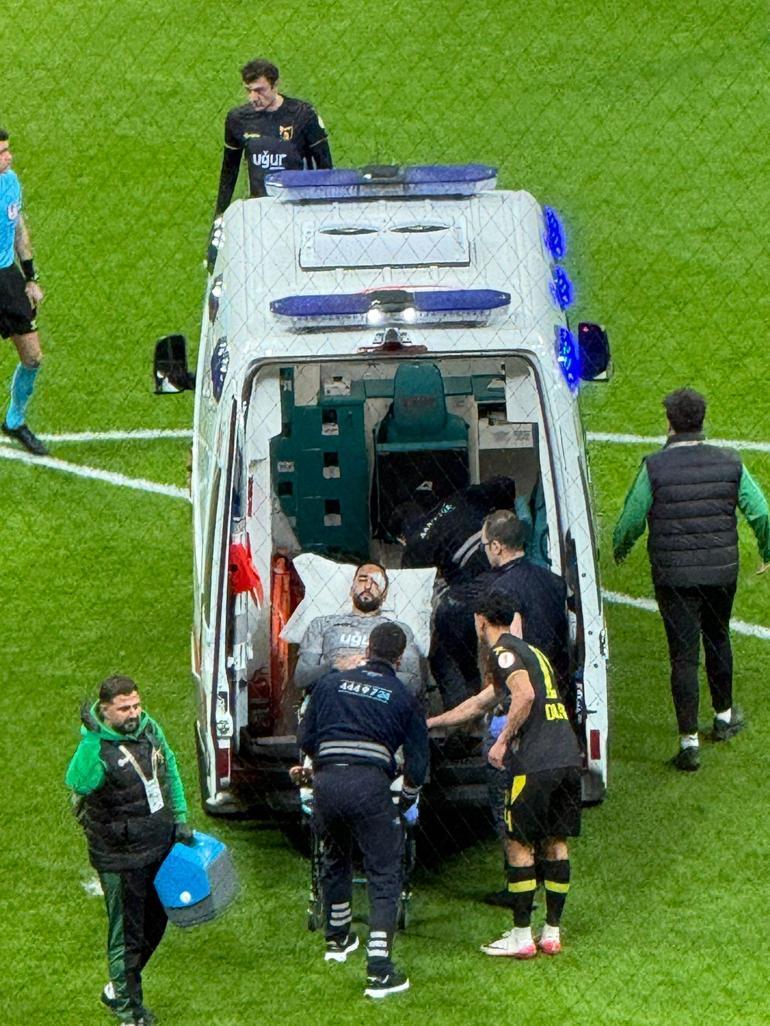 Galatasaray - İstanbulspor maçında korku dolu anlar