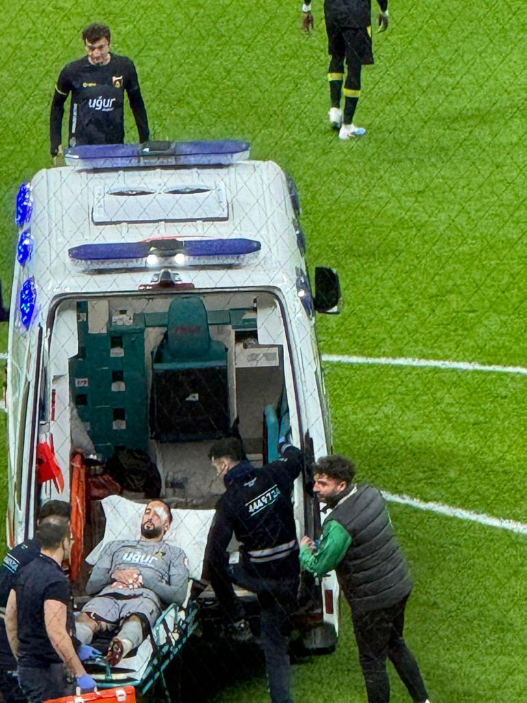 Galatasaray - İstanbulspor maçında korku dolu anlar