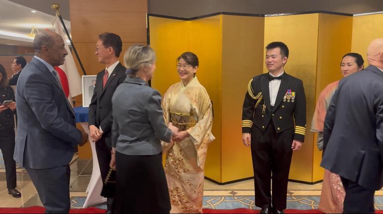 Japonya İmparatoru Naruhitonun doğum günü Ankara’da kutlandı