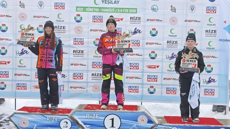 Yeşilay Kar Motosikleti Şampiyonası sona erdi