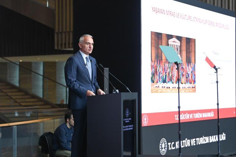 Bakan Ersoy: 13 bin 449 eser ait olduğu topraklara getirildi