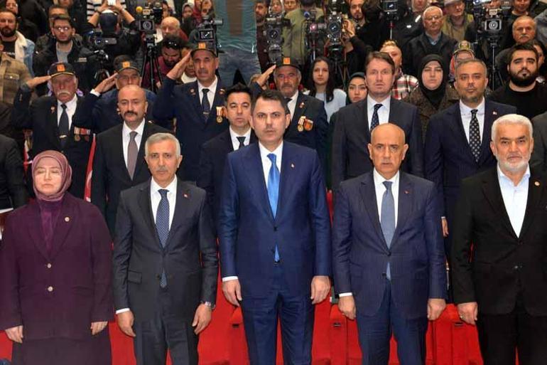 Bakan Kurum: 11 ilimizin tek bir binasına tek bir tuğla koymadınız, bari gölge etmeyin