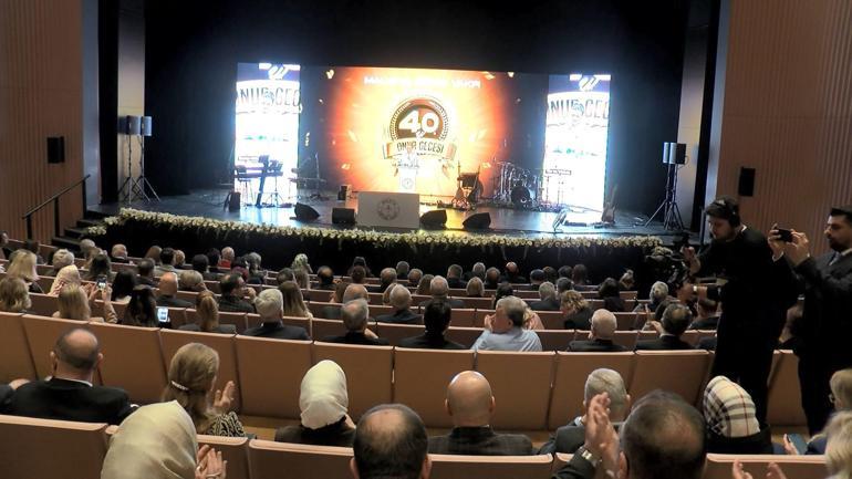 Malatya Eğitim Vakfının 40ıncı yılına özel onur gecesi düzenlendi