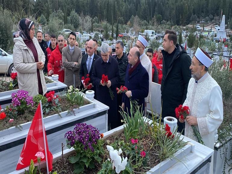 Diyanet İşleri Başkanı Arpaguş, depremde yaşamını yitirenler için dua etti