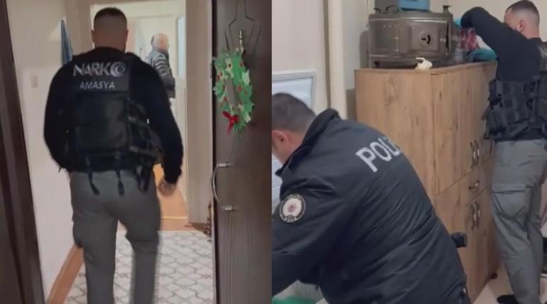 Amasyada uyuşturucu operasyonu; 11 tutuklama