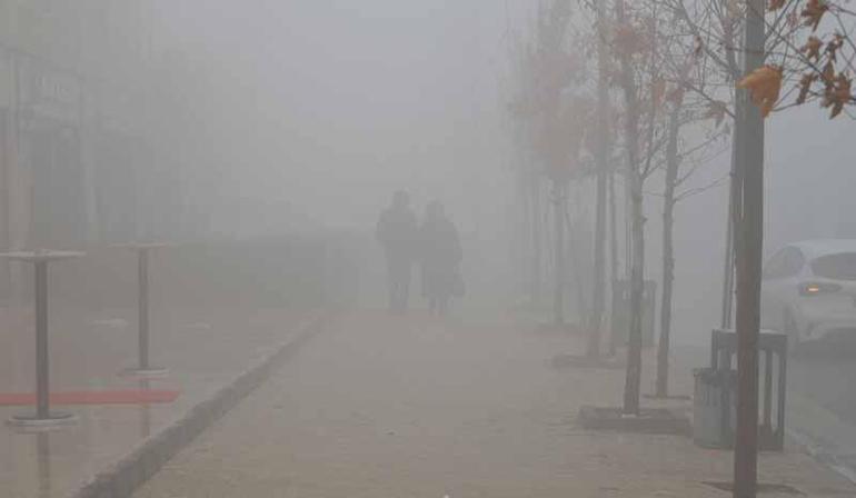 Mardin’de yoğun sis; görüş mesafesi 10 metreye düştü