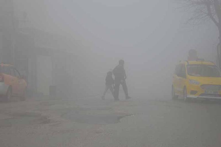 Mardin’de yoğun sis; görüş mesafesi 10 metreye düştü