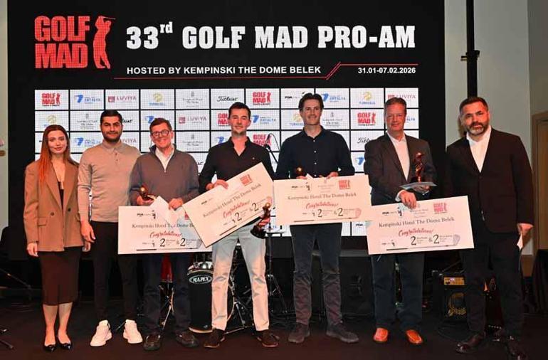 Pro-Am Golf Turnuvasında Max Kramer, şampiyon oldu