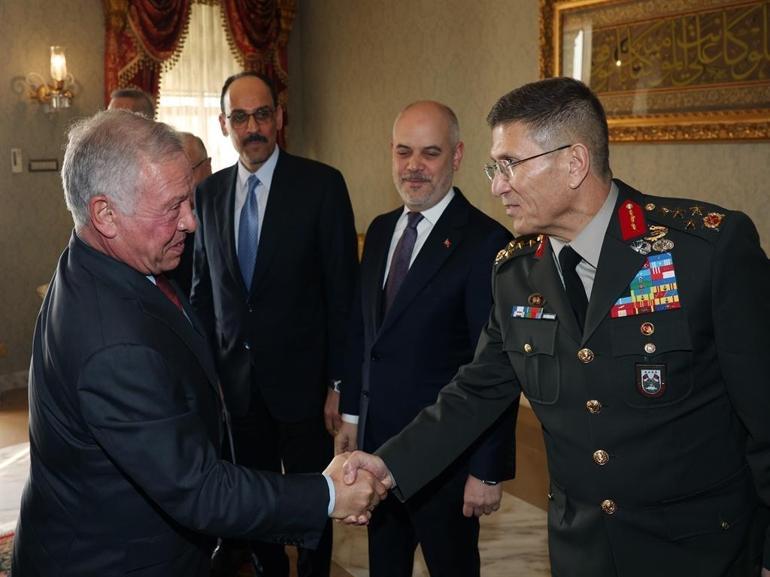 Cumhurbaşkanı Erdoğan Ürdün Kralı 2nci Abdullah ile bir araya geldi