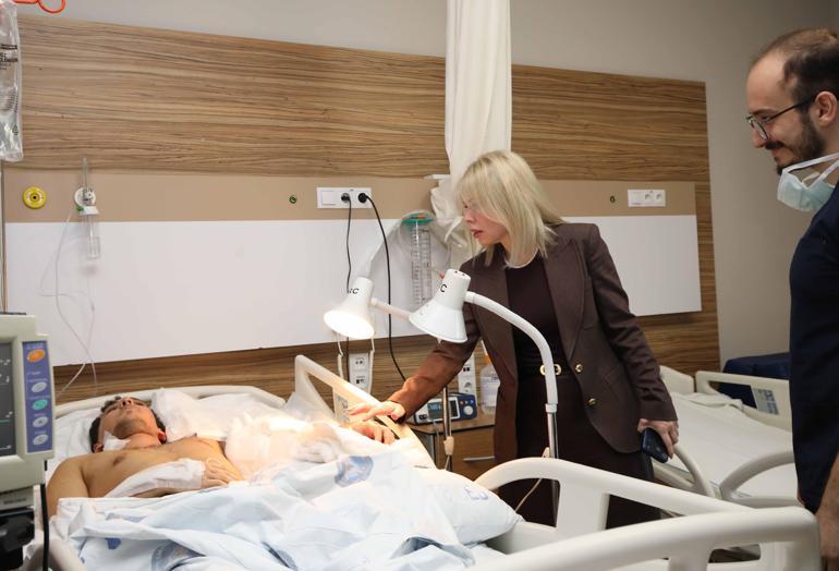 Kazada kopup dikilemez denilen uzuvlar için 10 saatlik ameliyat