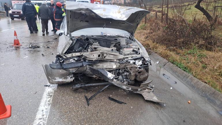 Ordu’da iki otomobil çarpıştı: 2 yaralı