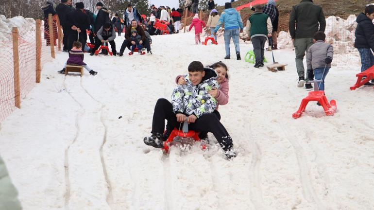 Ordu’da 1500 rakımlı yaylada kar festivali