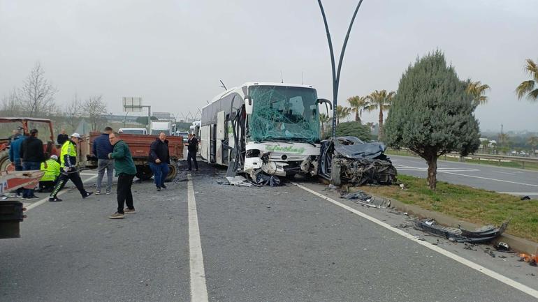 Manisada zincirleme kaza: 5 yaralı