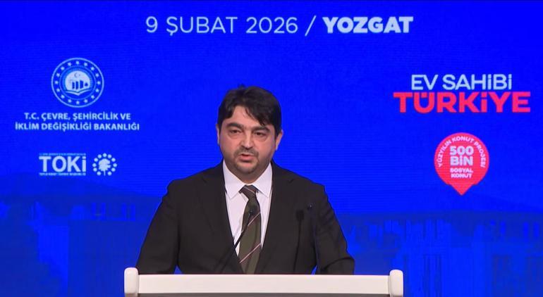 Yozgatta Yüzyılın Konut Projesi kuraları çekildi